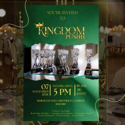 Kingdom Pushh Gala 2026 Saturday 7th November 2026 Greenwich Borough Hall