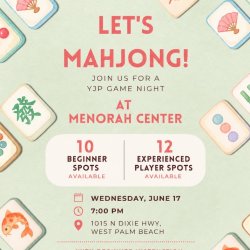 YJP Mahjong Game night