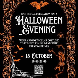 American Coffee and Halloween Evening - October