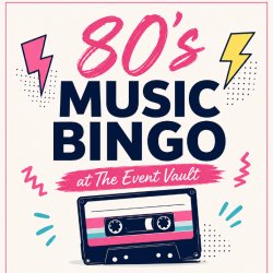 🎤 80s Music Bingo