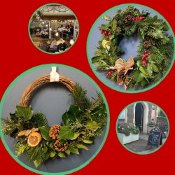 Traditional Christmas Wreath Workshop at The Table!