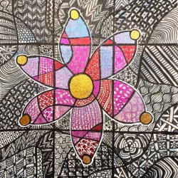 Line, Pattern, Colour and Flow: A Relaxing Art Toolkit