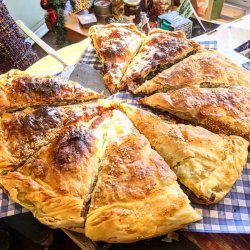 Spanakopita (Greek Spinach/Feta/Filo Pie) & Salad Lunch - Therapy Sessions