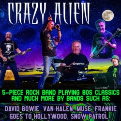 Crazy Alien (80s / Rock / Indie Cover Band)