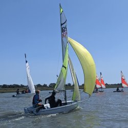 RYA Sailing with Spinnakers