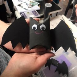 Halloween Bat Crafts with Cleveland Bat Group
