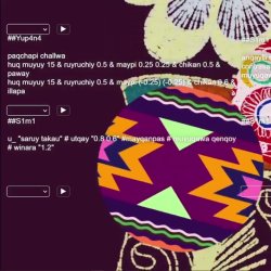 ##Yup4n4S1m1 – Possibilities of Indigenous Languages ​​as Audio-Visual Interfaces
