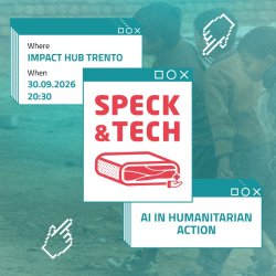 Speck&Tech 88 "AI in humanitarian action"