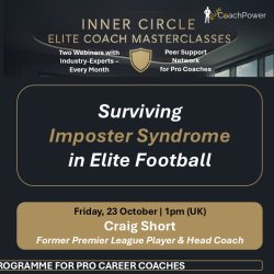 Surviving Imposter Syndrome in Elite Football