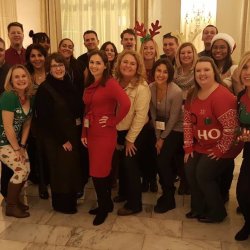 Frosted & Festive Holiday Party for Wedding Pros