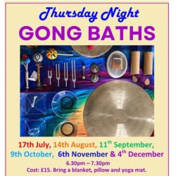 Thursday Night Gong Bath at Black Mountains Barns