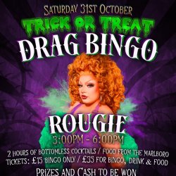 Bottomless brunch Halloween drag bingo special