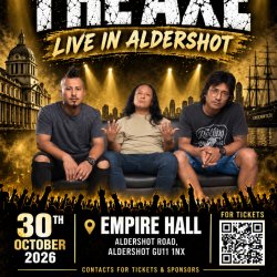 THE AXE – LIVE IN Aldershot, Aldershot🇳🇵🎸🇬🇧