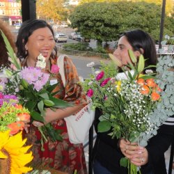Astrology Girls Flower Arranging Social