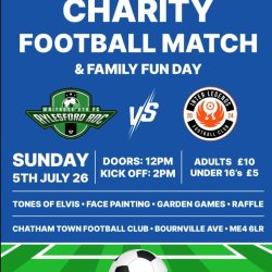 FAMILY FUNDRAISING EVENT - Charity Football Match and Family Fun Day