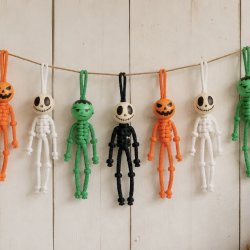Macrame - Skeleton Garland 💀