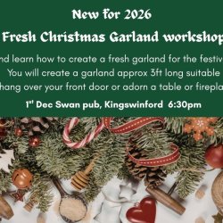Adult Floristry - Fresh Christmas Garland