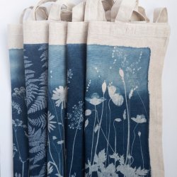 Sunday Cyanotypes: Print Your Own Cyanotype Tote Bag