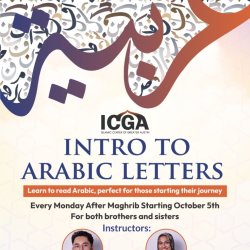 Intro to Arabic Letters
