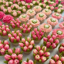 Beginner Russian Piping Cupcake Decorating