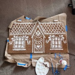 FESTIVE DOORMAT PAINTING