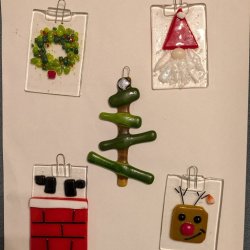 Fused Glass Christmas Decoration Workshop
