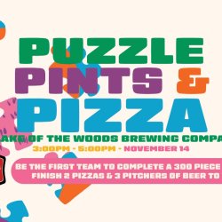 The Triple P Challenge - PUZZLE, PINTS & PIZZA!