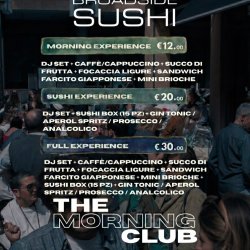 MORNING CLUB @ BROADSIDE SUSHI