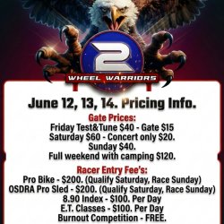 Two Wheel Warriors MEGA Event!