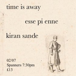 time is away, esse pi enne, kiran sande