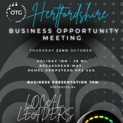OTG Business Opportunity Meeting Herts