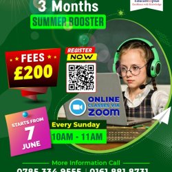 3 MONTHS - NON VERBAL REASONING ONLINE SUMMER BOOSTER (FEES £200)