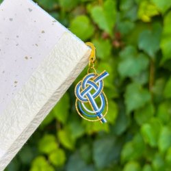 Awaji Knot Bookmark