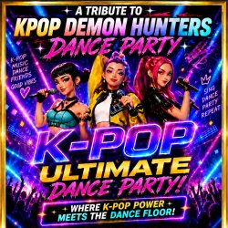 K-POP ALL-AGES DANCE PARTY (A Tribute to the KPOP Demon Hunters DJ Dance Party