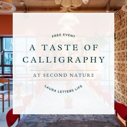A Taste of Calligraphy