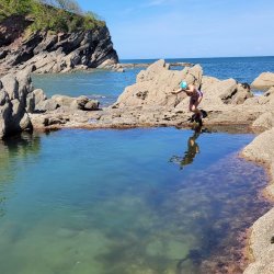 Woody Bay tidal pool