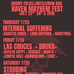 Raven Mayhem Festival Day 2 Las Cruces + Bruka & More