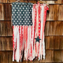 🇺🇸 Crafts & Drafts: 4th of July Rag Flag