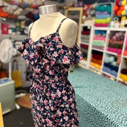 A jumpsuit on a mannequin