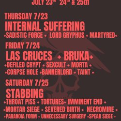Raven Mayhem Festival Day 3 w/ Stabbing + Throat Piss + TORTURES + More