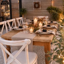 Halloween dinner party
