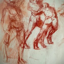Sanguine-Chalk-life-drawing-leeds-Northlight-arts-centre-Boris-Cruse