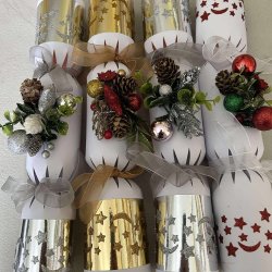 Luxury Christmas Cracker Making Workshop with Pauline Wheeler
