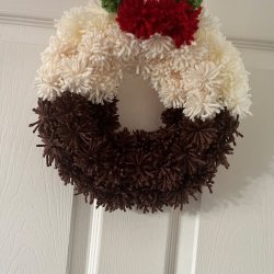 Crafternoon Tea - Christmas Pudding Wreath