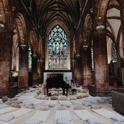 Lie down and Listen, St.Canice's, Kilkenny, Ireland
