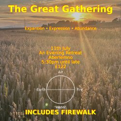 The Great Gathering - The Four Elements of Becoming 🌬️🔥🌊🌍