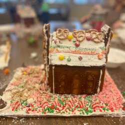 12th Annual Jingle Bell Gingerbread House Decorating