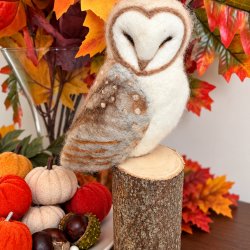 Needle Felted Owl