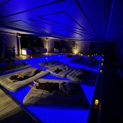 Luxury Festive Floating Sound Immersion Truffle Lodge Spa
