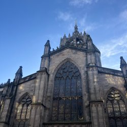 A picture of St Giles Cathedral in Edinburgh's Old Town to show a sight on the free walking tour